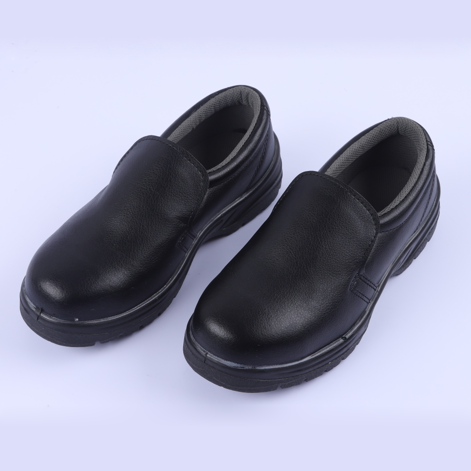 Zapatos de trabajo ESD zapatos de acero con punta de seguridad antiestáticos
