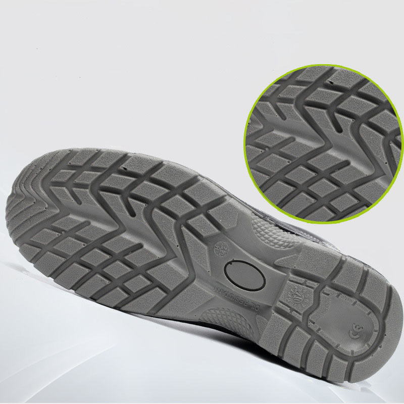 Leenol Industrial Safety Jogger Zapatos Botas Punta de acero para hombres